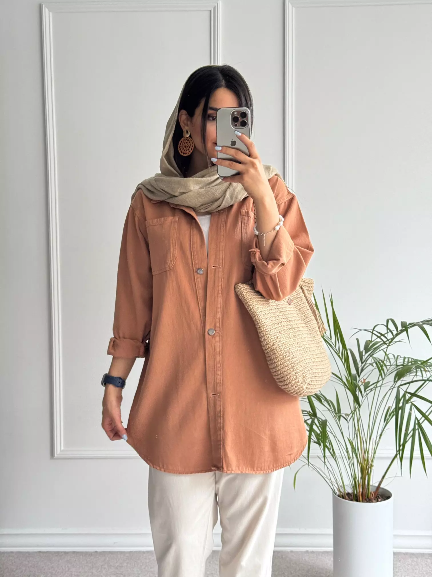 مانتو کتان زارا بلند 412